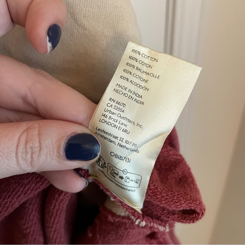 Free people spotted in stripes pullover hoodie - Picture 9 of 12